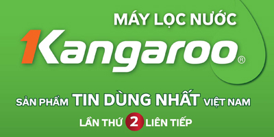 Máy lọc nước Kangaroo lần thứ 2 liên tiếp trở thành sản phẩm tin dùng nhất ở Việt Nam