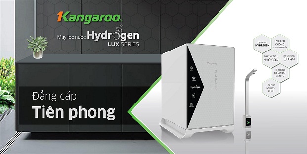 KANGAROO ra mắt series Máy lọc nước Hydrogen LUX mới - Đẳng cấp tiên phong!