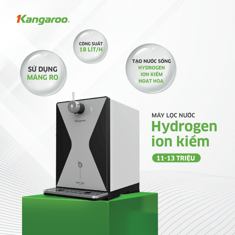 So sánh 3 dòng máy lọc nước Hydrogen trên thị trường hiện nay