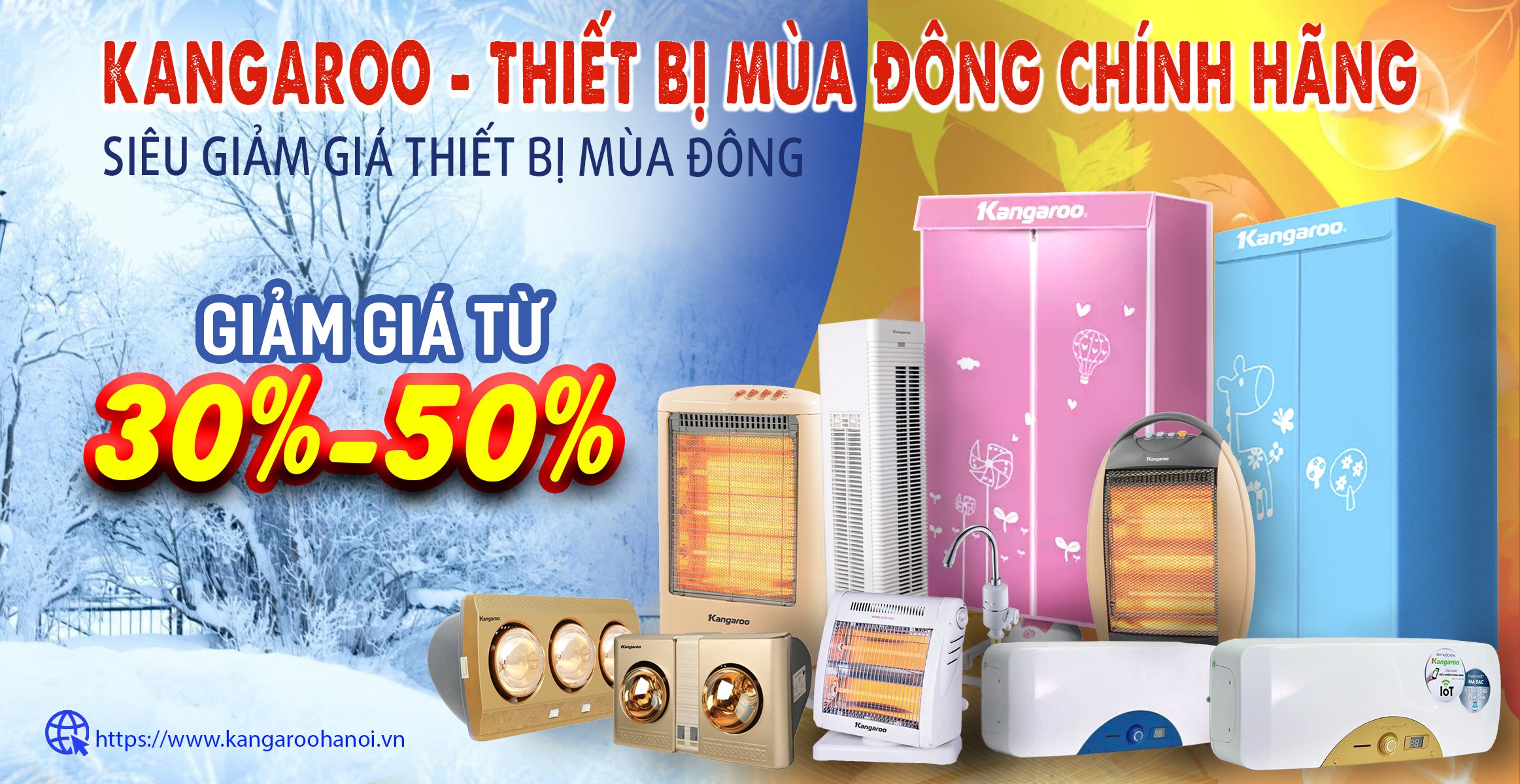 Khuyến mại Mùa đông 2021 - Ưu đãi lên đến 40%