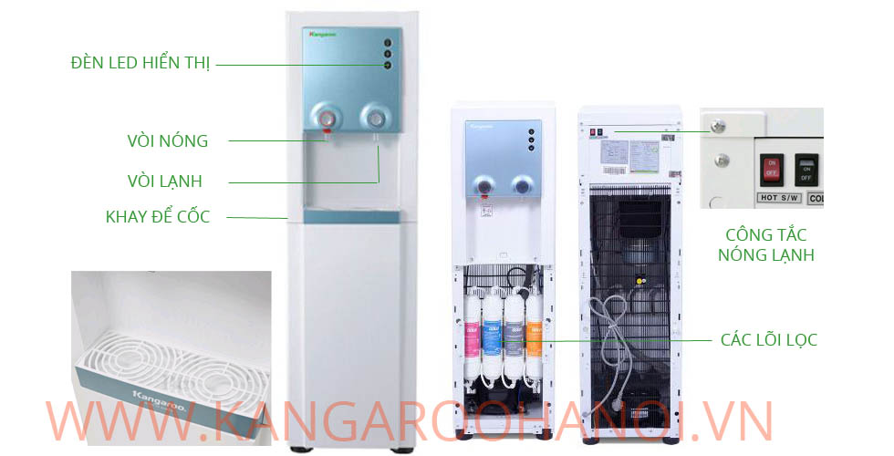 Cây nước nóng lạnh Kangaroo KG48