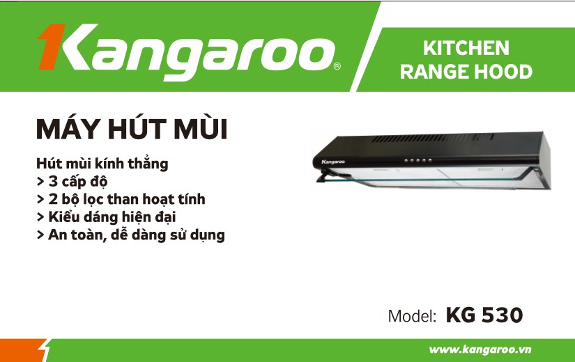 Máy hút mùi Kangaroo KG530