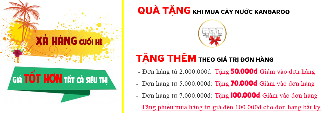 CTKM Cây nước nóng lạnh Kangaroo