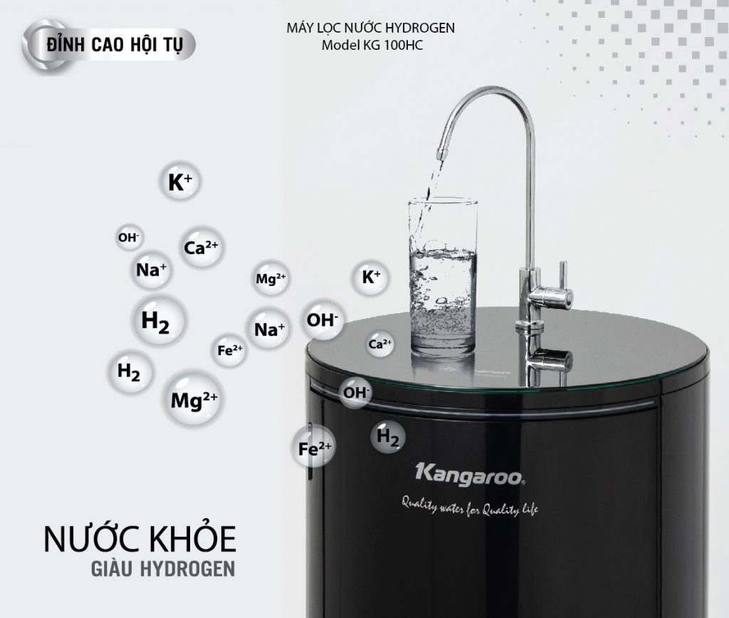 Máy lọc nước Kangaroo Hydrogen 10 lõi KG100HC