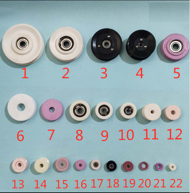 Bánh xe dẫn hướng ròng rọc bằng sứ, Pulley sứ dẫn hướng, Pully sứ dẫn hướng