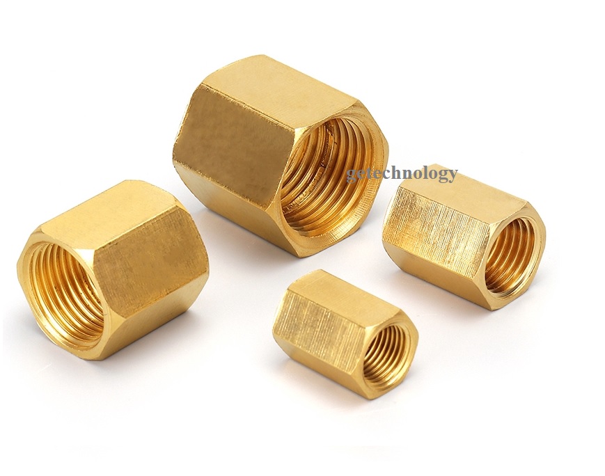 Đầu nối ren trong bằng đồng, Khớp nối ren trong, Măng sông thau đều hai ren trong bằng đồng