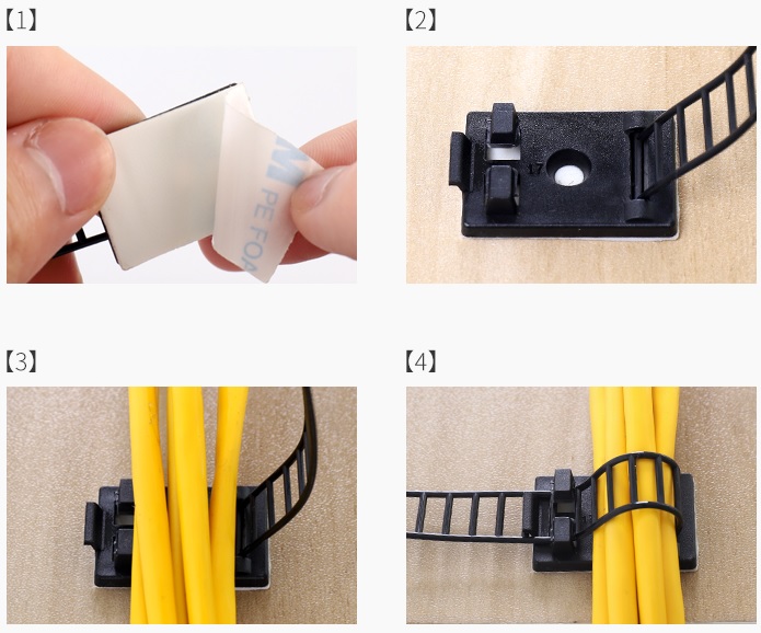 GỐI ĐỠ DÂY ĐIỆN, KẸP DÂY ĐIỆN, NẸP DÂY ĐIỆN, MIẾNG DÁN CỐ ĐỊNH DÂY ĐIỆN CL-1 CL-2 CL-3