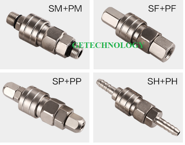 Đầu nối nhanh PP SP PH SH PM SM PF SF