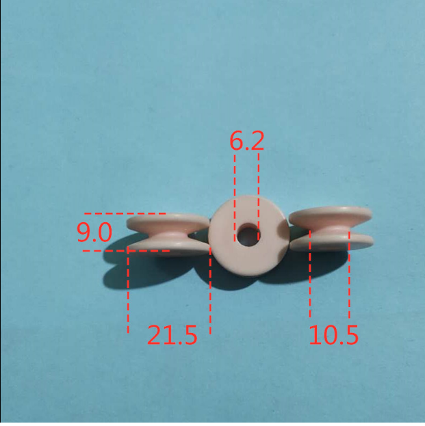 Bánh xe dẫn hướng ròng rọc bằng sứ, Pulley sứ dẫn hướng, Pully sứ dẫn hướng