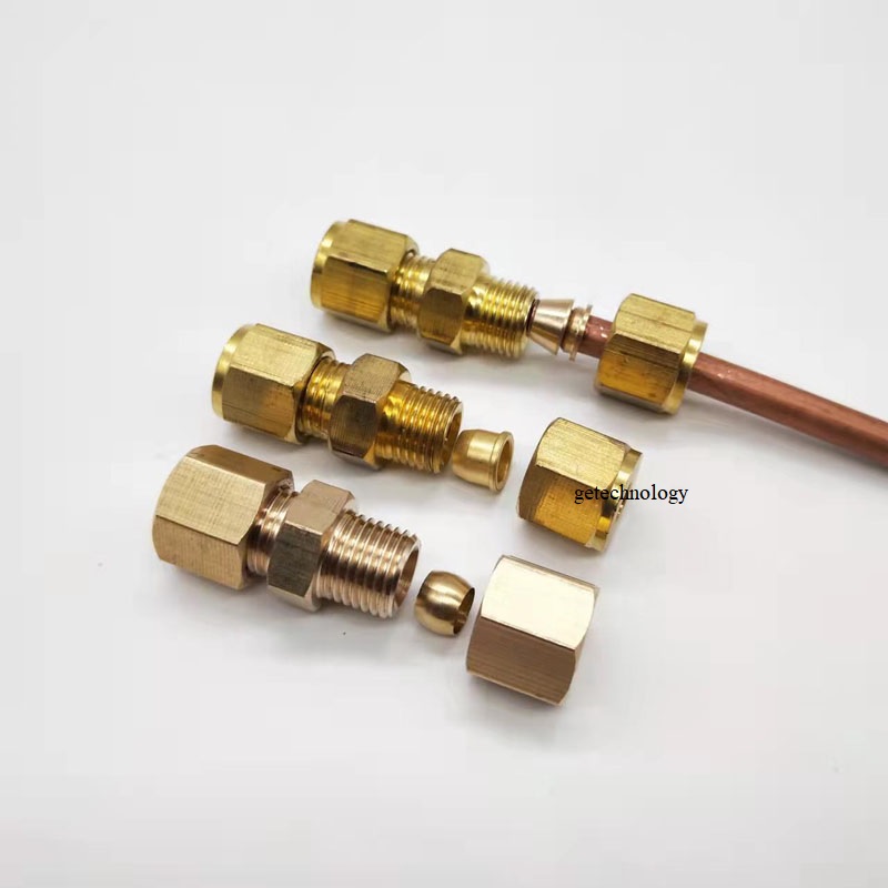 Kép ren đồng 1/8,1/4,3/8,1/2 inch, nối ren đồng 1/8,1/4,3/8,1/2 inch