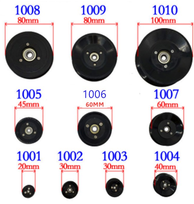 Bánh xe dẫn hướng ròng rọc bằng sứ, Pulley sứ dẫn hướng, Pully sứ dẫn hướng