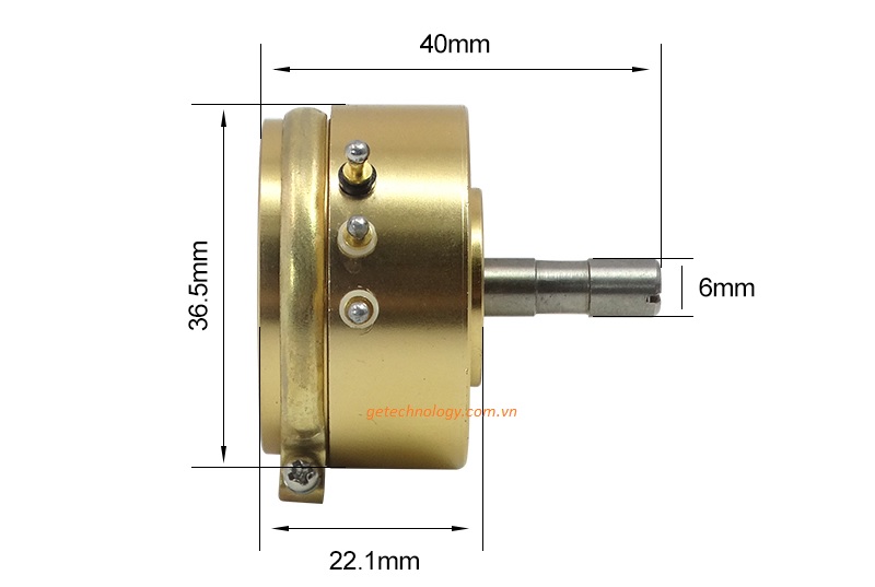 Biến trở vô cấp - potentiometer WDD35D-4