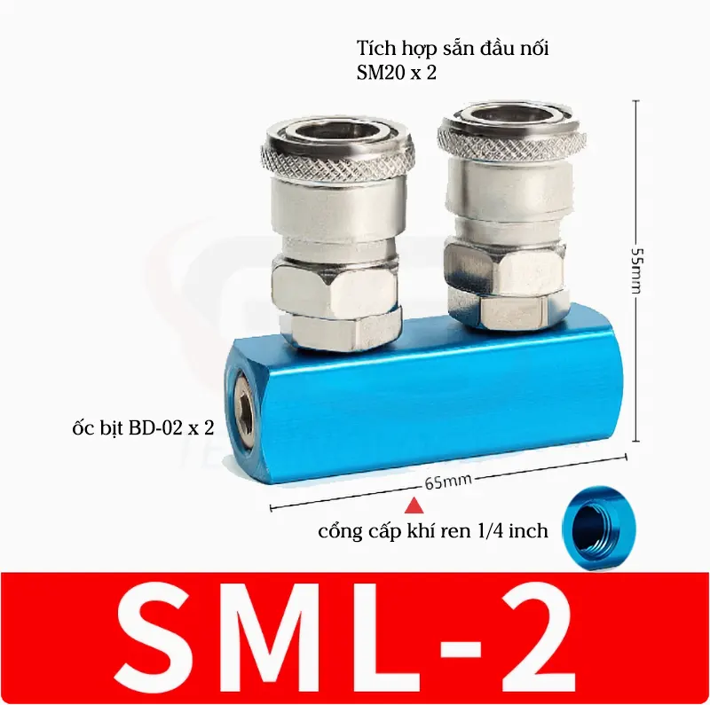 bộ chia khí SML-2