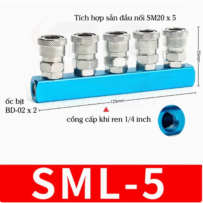 bộ chia khí SML-5