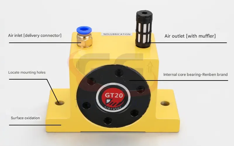 búa rung hơi dùng khí nén