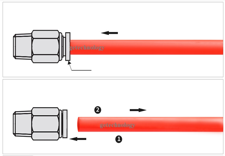 Đầu nối nhanh lục giác PH, Đầu nối góc lục giác PH, Đầu nốí khí góc lục giác PH,Đầu nối khí lục giác PH, cút góc lục giác PH, đầu nối chữ L lục giác