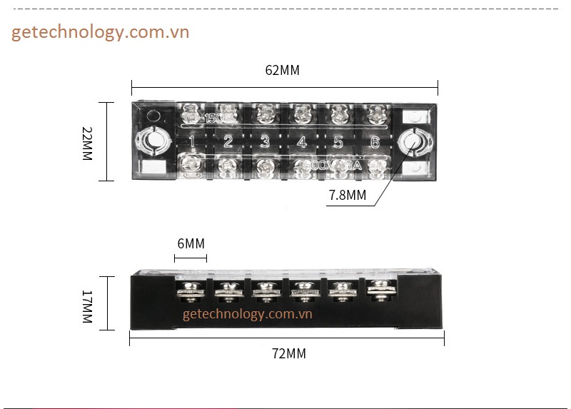 Cầu đấu tín hiệu TB-1506