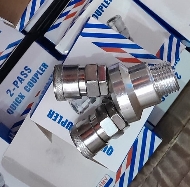 Khớp nối nhanh SMV-M và SMY-M, bộ chia khí SMV-M và SMY-M, chạc chia khí SMV-M và SMY-M ren ngoài 1/2