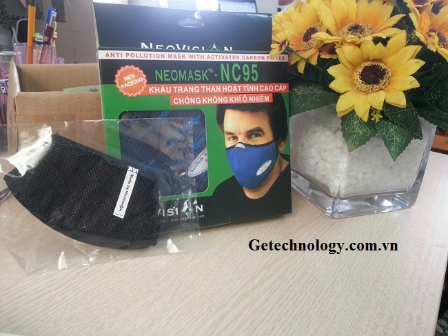 khẩu trang than hoạt tính Neomask NC95 và lõi than hoạt tính