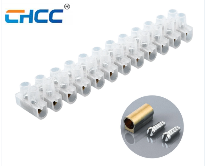 Cút nối dây điện bắt vít - Terminal blocks CHCC-3A, CHCC-6A, CHCC-10A, CHCC-16A, CHCC-20A, CHCC-30A, CHCC-60A, CHCC-80A, CHCC-100A hãng CHCC