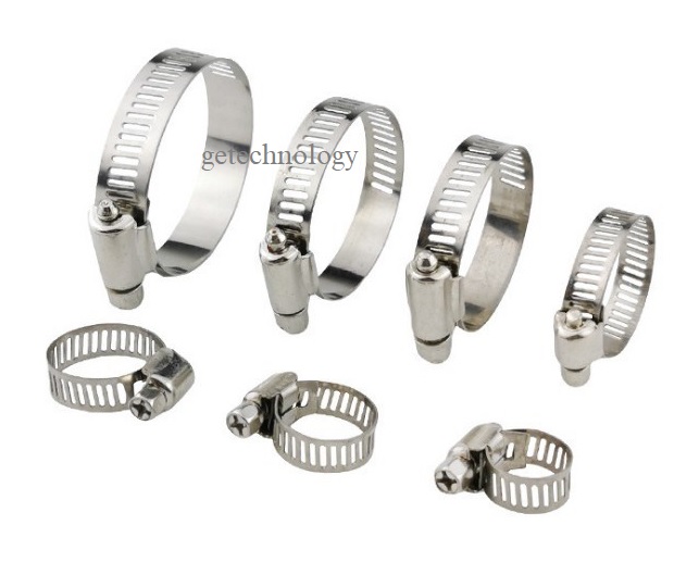 Đai siết ống nước, đai siết ống, đai siết cổ dê, đai xiết ống, đai siết -quai nhê, vòng đai xiết có thể điều chỉnh kích cỡ