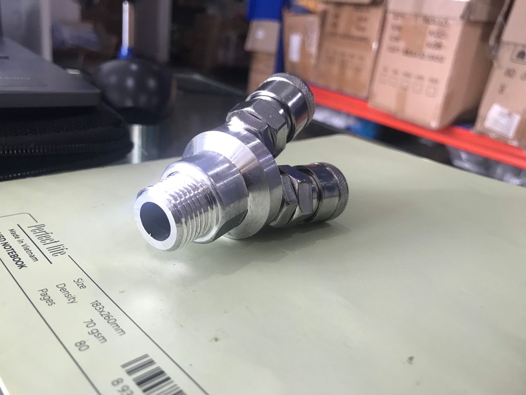 Khớp nối nhanh SMV-M và SMY-M, bộ chia khí SMV-M và SMY-M, chạc chia khí SMV-M và SMY-M ren ngoài 1/2