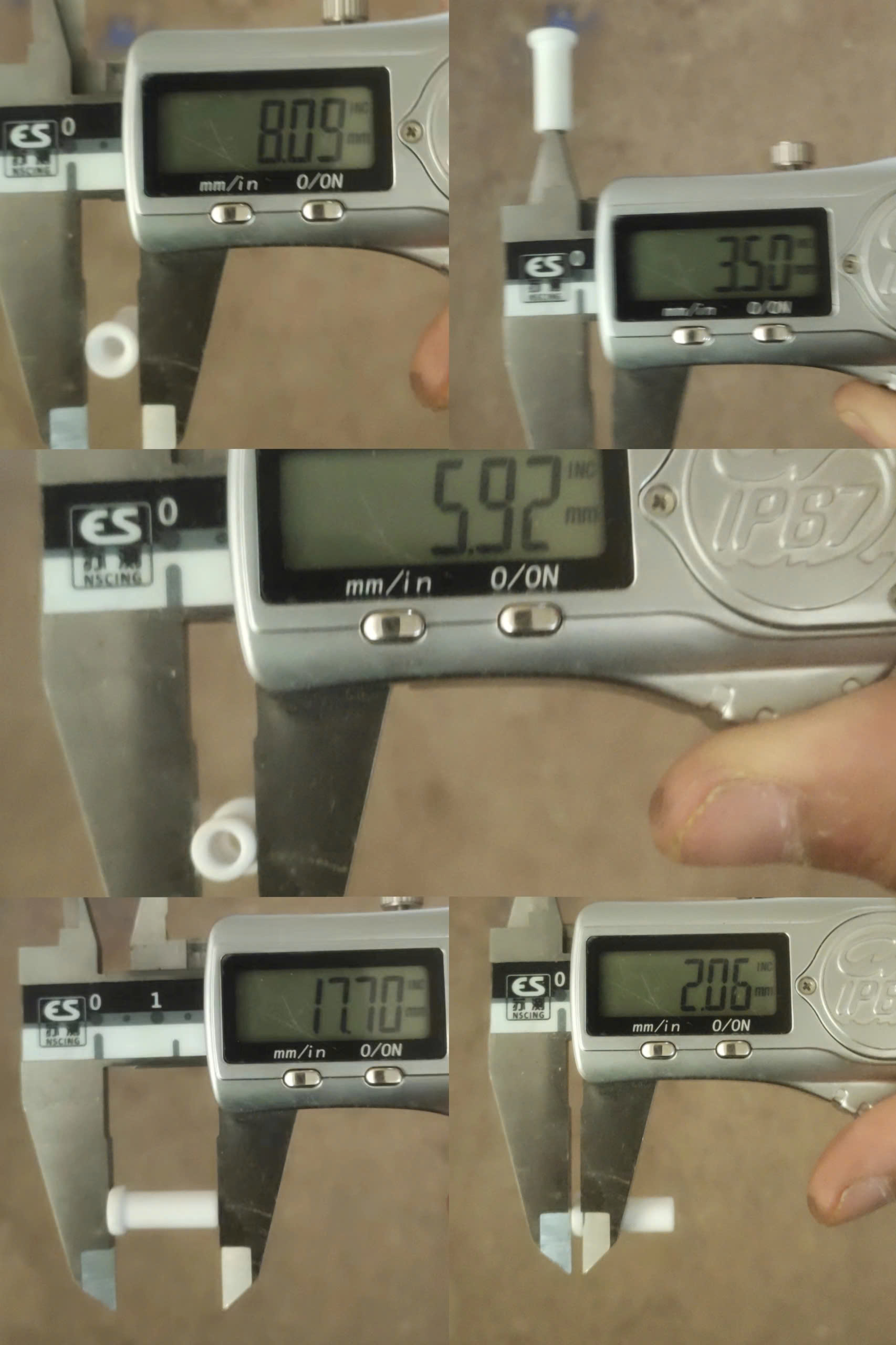 Dây mắt sứ bằng gốm, mắt sứ đi dây bằng gốm, gốm mắt sứ 95, mắt gốm sứ xỏ chỉ, mắt gốm sứ