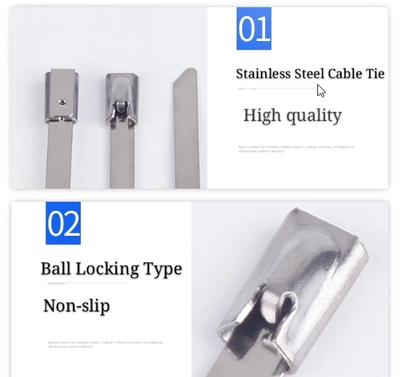 Dây thít inox, dây xiết inox, dây siết bằng inox, dây rút bằng inox, dây lạt bằng inox CHCC