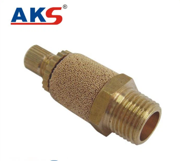 Giảm âm PSB có điều chỉnh khí nén AKS, giảm âm có tiết lưu PSB AKS, Giam am dieu chinh khi nen AKS, giam am co tiet luu PSB hãng AKS