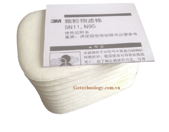  Đặc điểm của tấm lọc bụi 3M 5N11