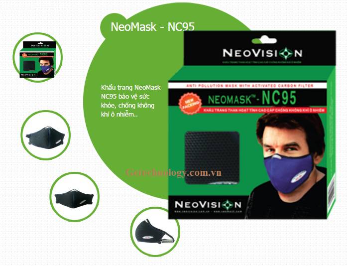 Đặc tính của khẩu trang Neomask NC95