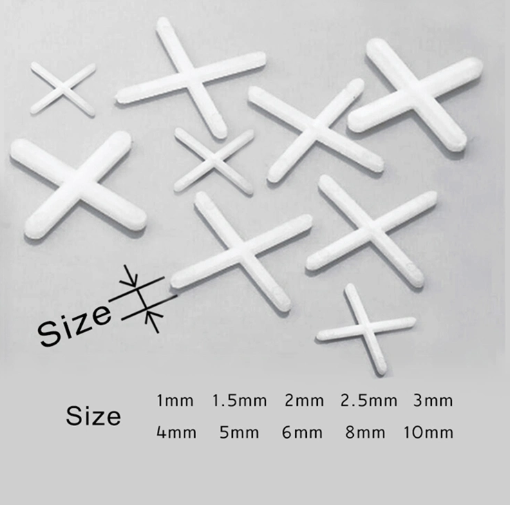 Miếng lót gạch nhà hình chữ thập, miếng đệm gạch men hình chữ thập CHCC