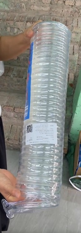 Ống dây khí xoắn phi 14 và ống dây khí xoắn phi 16mm dài 3m, 6m, 9m, 12m, 15m ống dây khí xoắn kèm sẵn đầu nối đực cái