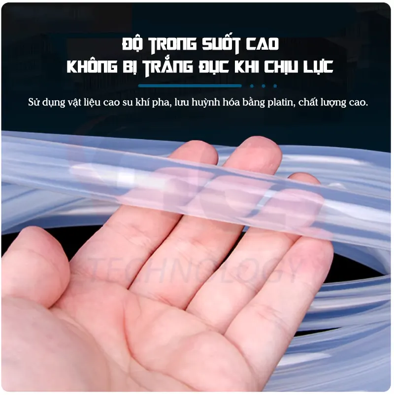 ống silicon chính hãng, ống silicon chất lượng cao, ống silicon mềm dẻo