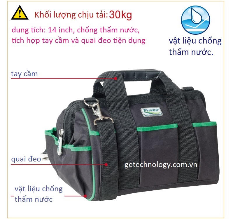 túi đồ dụng cụ Proskit ST-5310