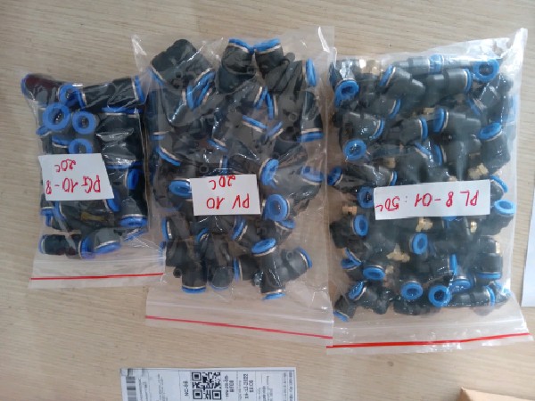 Đầu nối nhanh PV, đầu nối khí PV góc L, Đầu nối hơi PV Góc L PV-4 PV-6 PV-8 PV-10 PV-12 PV4 PV6 PV8 PV10 PV12