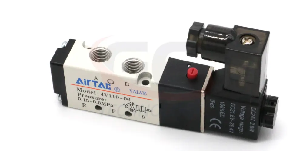 van điện từ 4V110-M5 4V110-06 điện áp 24VDC 220VAC