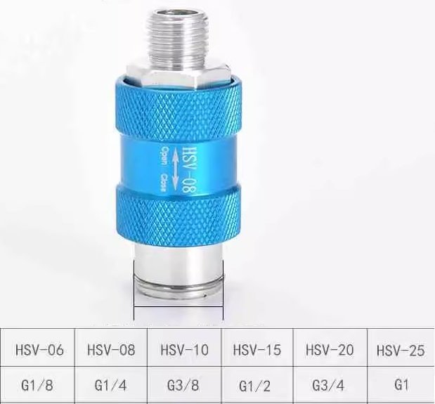 Van khóa khí HSV-Van trượt xả khí HSV hãng AKS