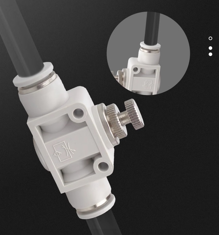 Van tiết lưu SA-16 Van tiết lưu trên đường ống điều chỉnh áp khí SA-16