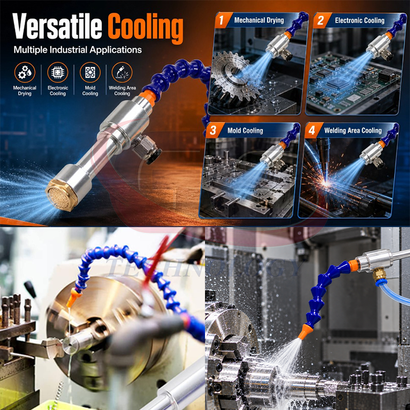 Ống làm mát ,vortex,súng làm mát ,ống làm mát khí nén,súng khí lạnh,làm mát khu vực hàn,WLG-08A, WLG-08B, WLG-08BH, WLG-15D