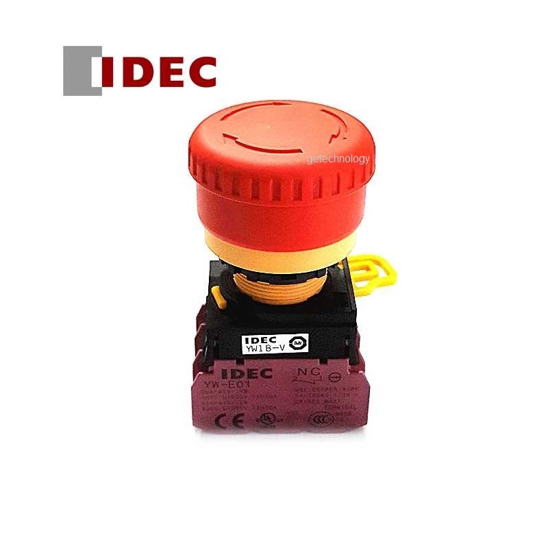 Nút nhấn dừng khẩn Idec YW1B-V4E02R