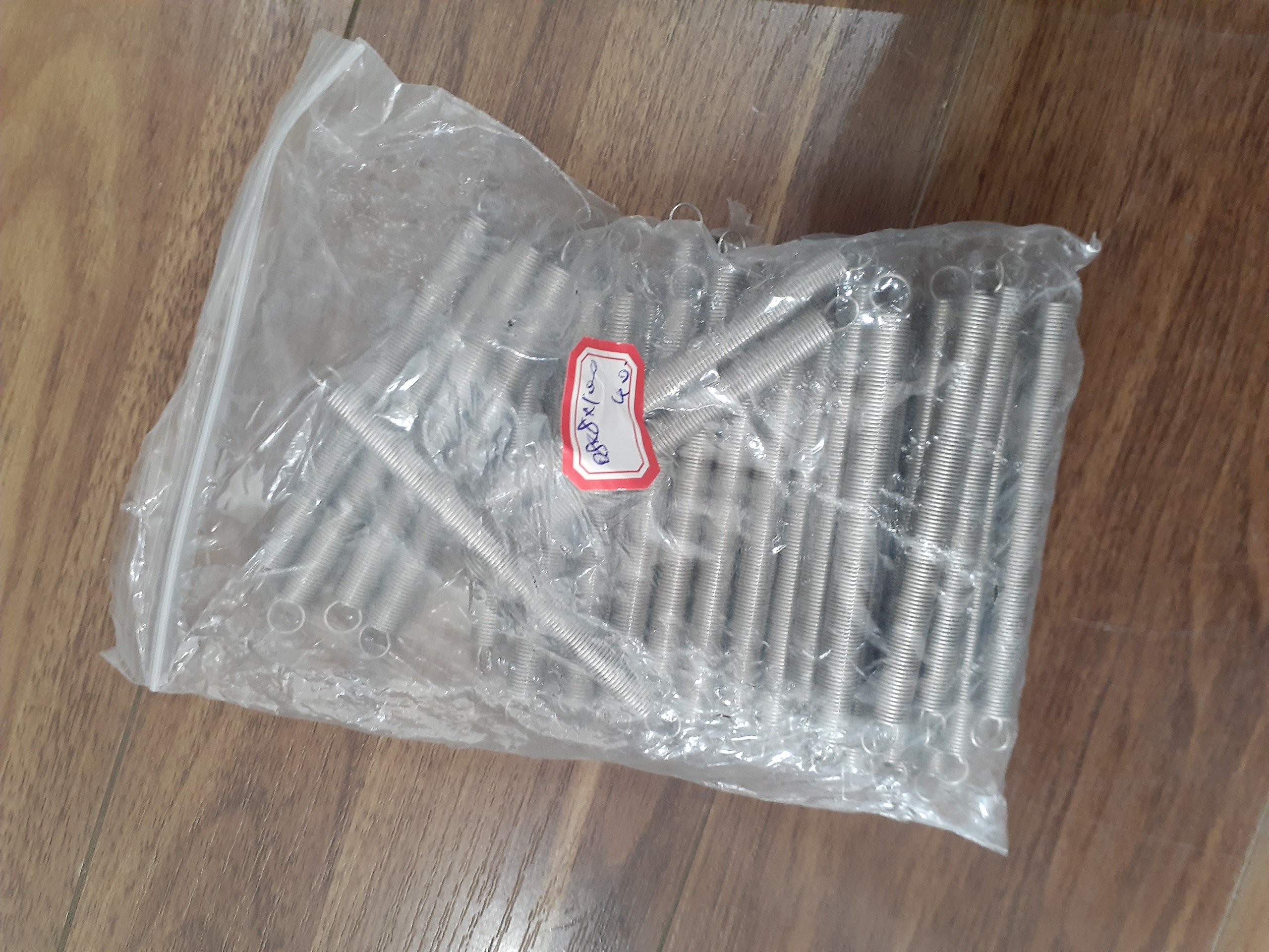 Lò xo kéo thép 304 không gỉ, lò xo kéo