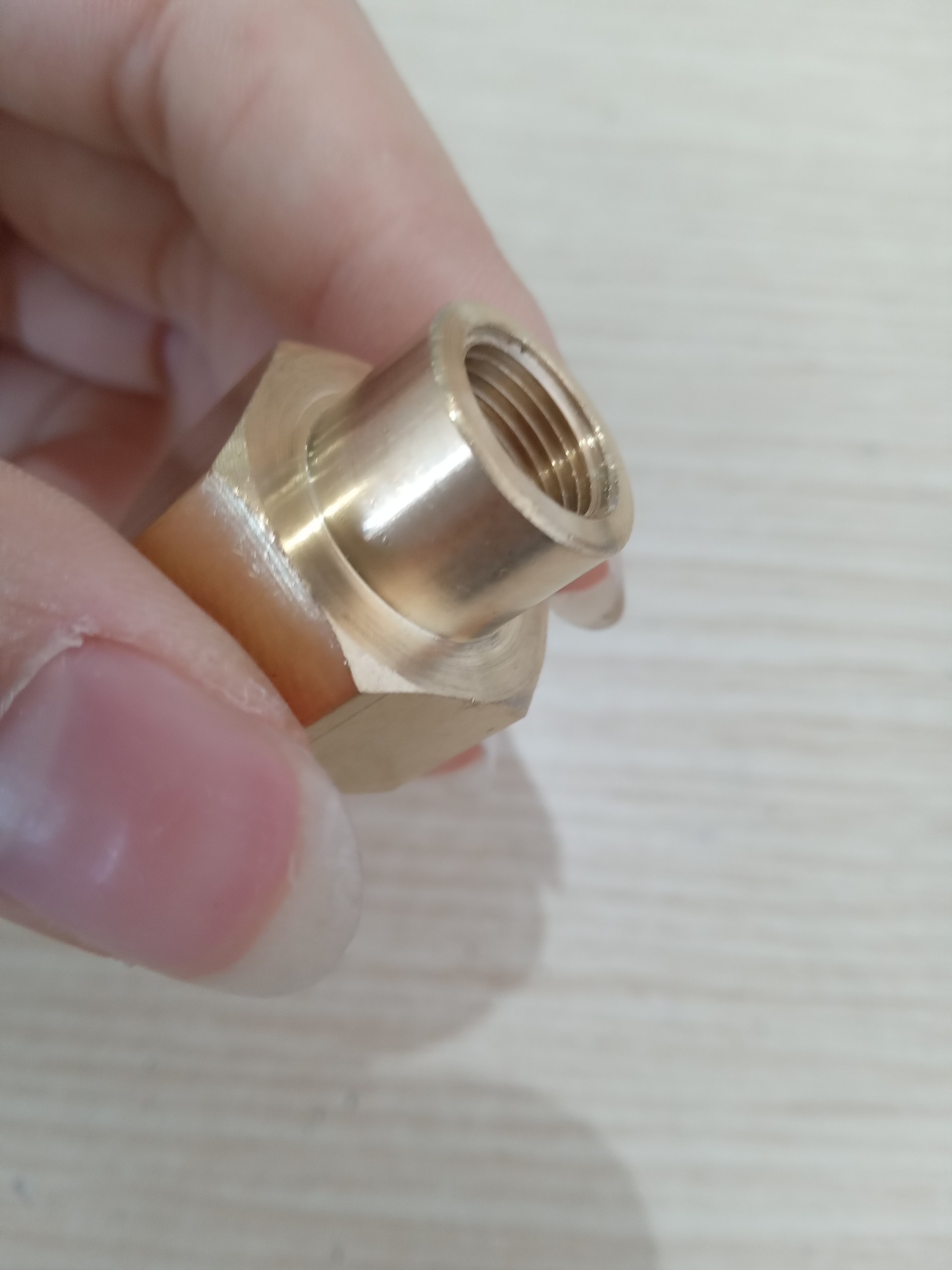 Đầu nối ren trong bằng đồng, Khớp nối ren trong, Măng sông thau đều hai ren trong bằng đồng ren lệch