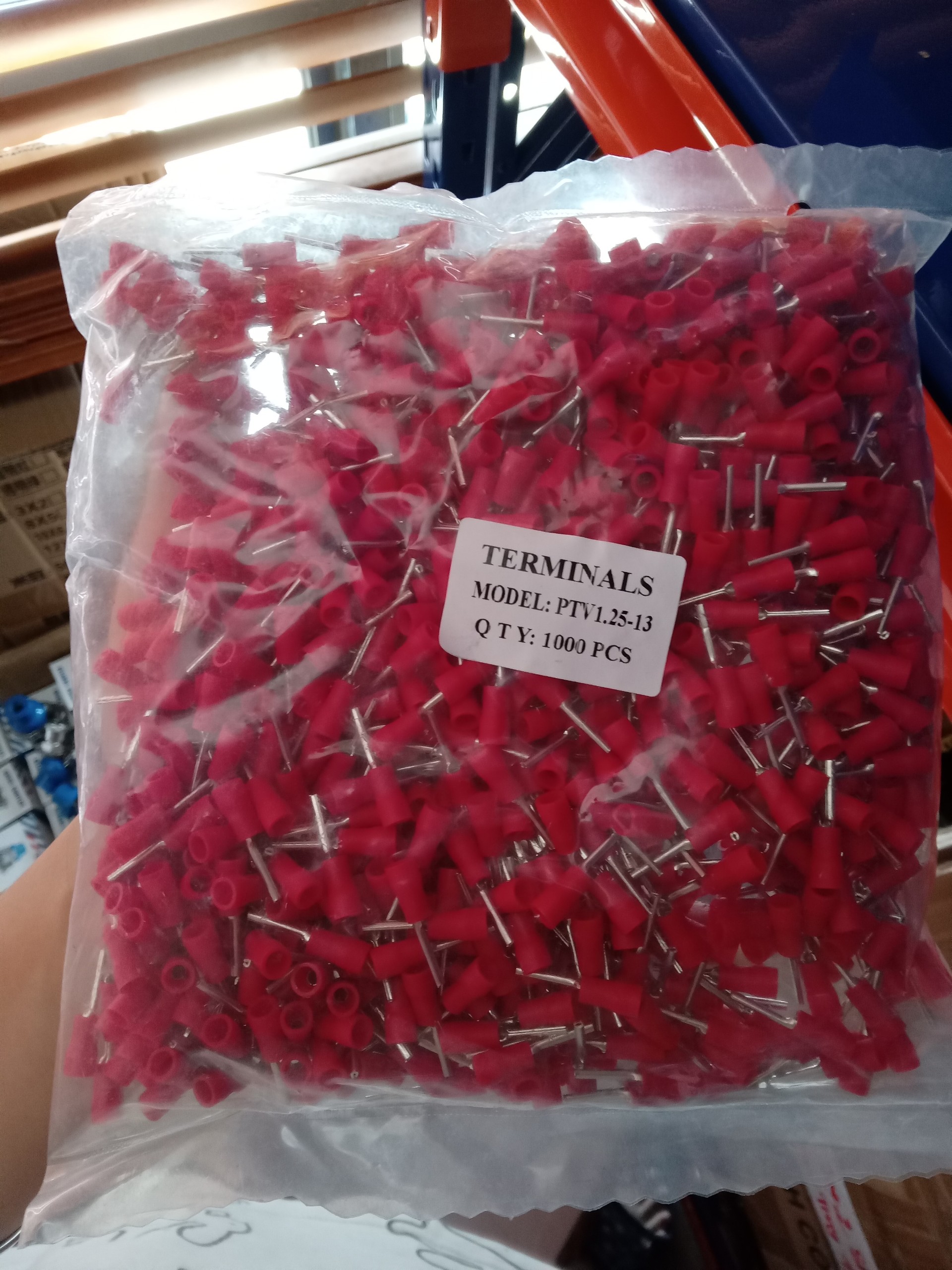 _ Đầu cốt kim đặc bọc nhựa PTV1.25_2_5.5-10_12_13_18, Đầu Cos kim đặc bọc nhựa PTV1.25_2_5.5-10_12_13_18, Đầu cốt pin kim tròn đặc PTV1.25_2_5.5-10_12_13_18