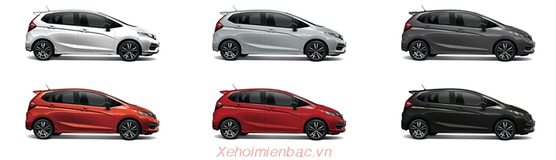 Các màu xe Honda Jazz 2018, 2109