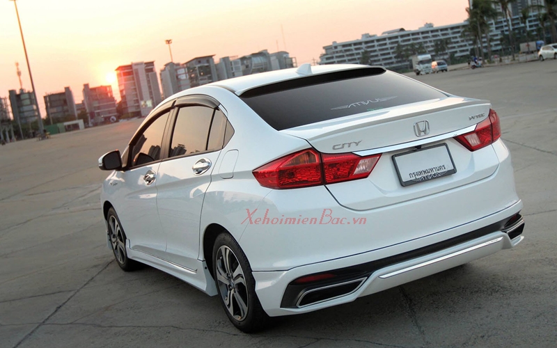 Bodykit khiến cho diện mạo Honda City trở nên nội bật hơn