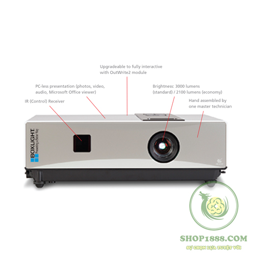 Máy chiếu BOXLIGHT Boston X30N mặt trước