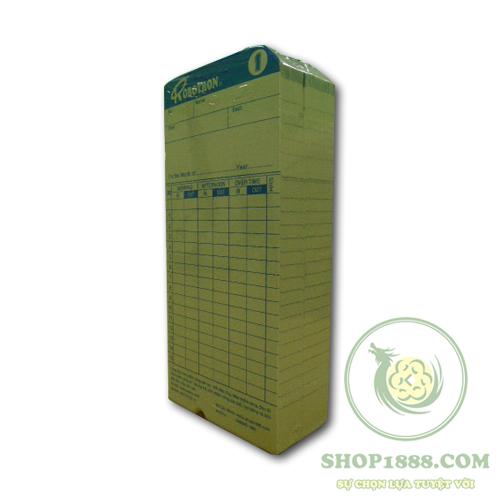 Thẻ giấy chấm công Robotron