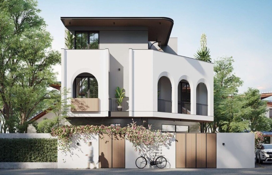 Xu hướng thiết kế trang trí ngoại thất nhà đẹp năm 2026