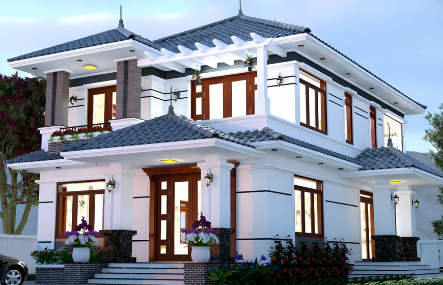 Cách tính tiền công xây nhà 2 tầng chuẩn xác, chi tiết nhất cho gia chủ